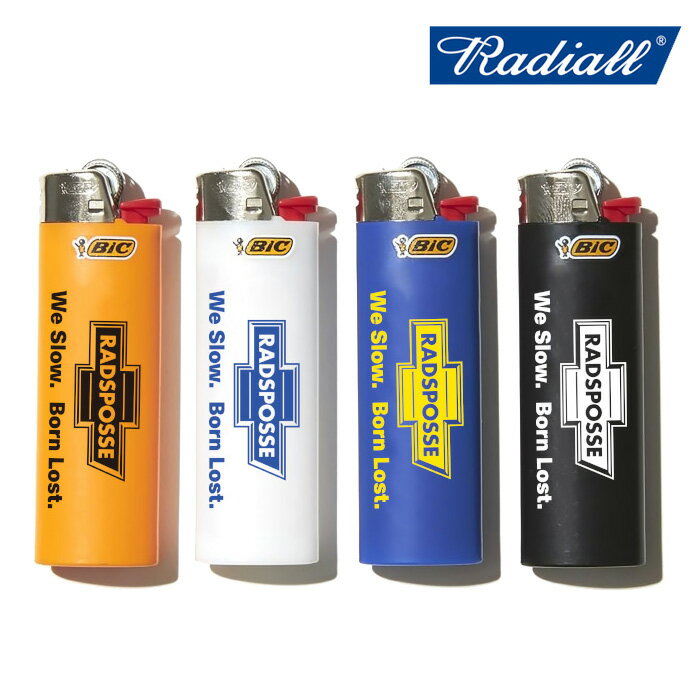 RADIALL ラディアル POSSE-BIC REGULAR LIGHTER 【ライター】【2023 SPRING＆SUMMER COLLECTION】【RAD-23SS-ACC007】【インタープレイ INTERPLAY】