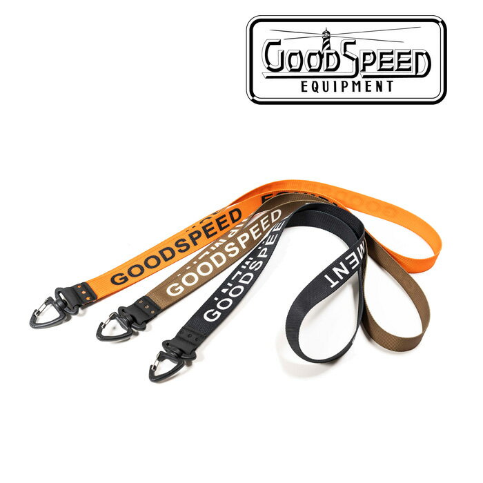 GOODSPEED equipment(グッドスピードエクイップメント) Neck Strap 【ネックストラップ】【インタープレイ INTERPLAY】【EVILACT】【イーブルアクト】【GSE-wfr-TH-GPB09】【インタープレイ INTERPLAY】