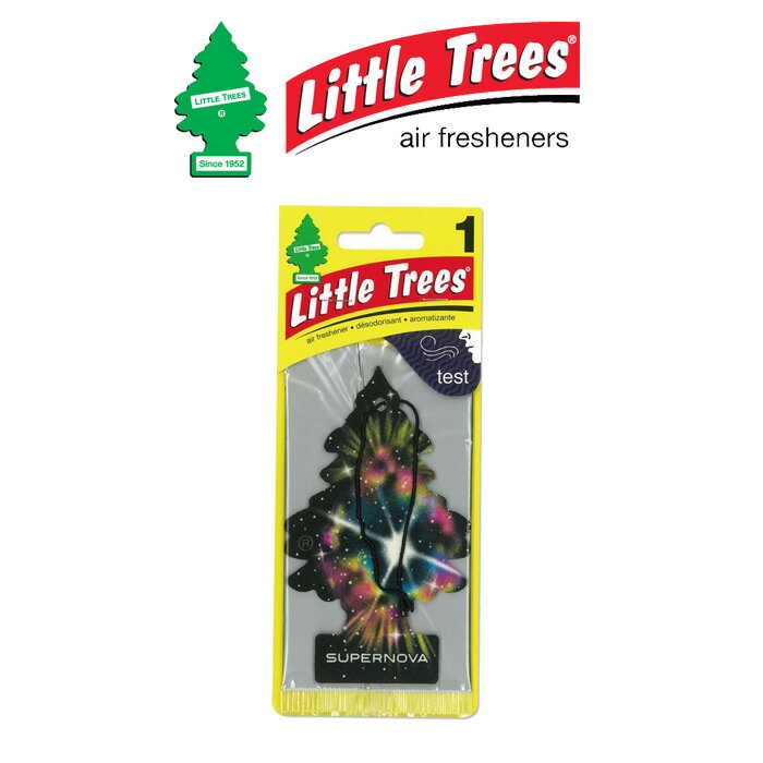 Rakuten - Little Trees (リトルツリー) AIR FRESHENER - Supernova -【エアフレッシュナー スーパーノヴァ】【インタープレイ INTERPLAY】