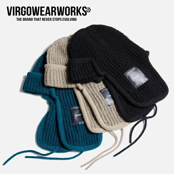 乐天商城 - VIRGOwearworks (ヴァルゴウェアワークス) RABBIT EAR KNIT CAP 2【ニットキャップ】【VG-CB-160】【2026 AUTUMN&WINTER 先行予約】【キャンセル不可】【VIRGOwearworks ヴァルゴウエアワークス バルゴ】【HUNTISM】