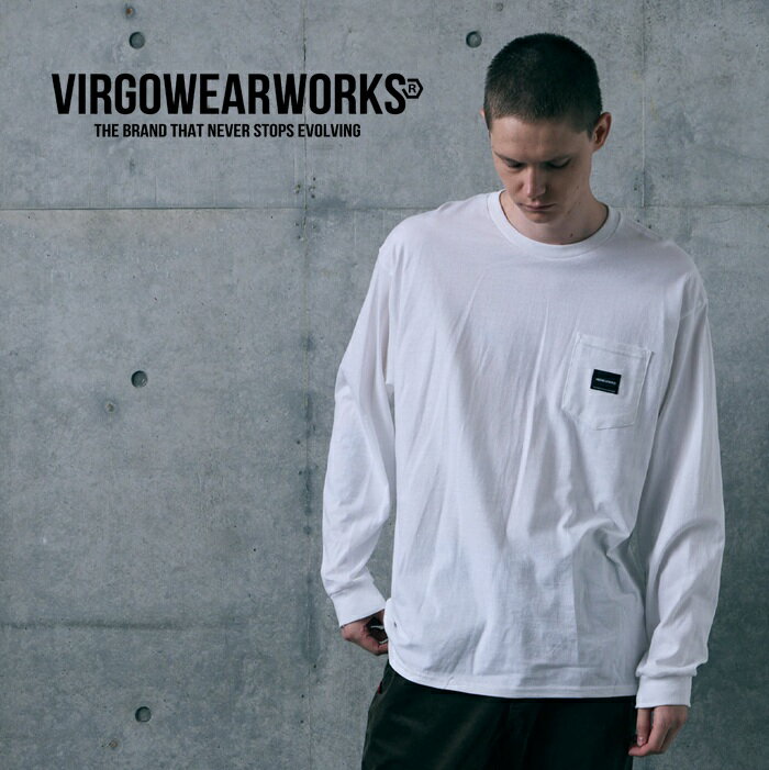 乐天商城 - VIRGOwearworks (ヴァルゴウェアワークス) ESSENTIAL PKT LST【ロングスリーブTシャツ】【VG-LSPT-111】【2026 AUTUMN&WINTER 先行予約】【キャンセル不可】【VIRGOwearworks ヴァルゴウエアワークス バルゴ】