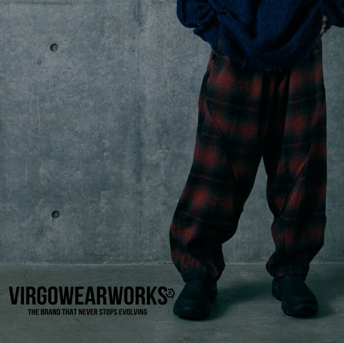 乐天商城 - VIRGOwearworks (ヴァルゴウェアワークス) DRIFT CHECK FAT PANTS【パンツ】【VG-PT-469】【2026 AUTUMN&WINTER 先行予約】【キャンセル不可】【VIRGOwearworks ヴァルゴウエアワークス バルゴ】