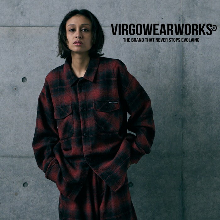 樂天商城 - VIRGOwearworks (ヴァルゴウェアワークス) ESSENTIAL CPO SHIRT【シャツ 長袖】【VG-SH-280】【2026 AUTUMN&WINTER 先行予約】【キャンセル不可】【VIRGOwearworks ヴァルゴウエアワークス バルゴ】