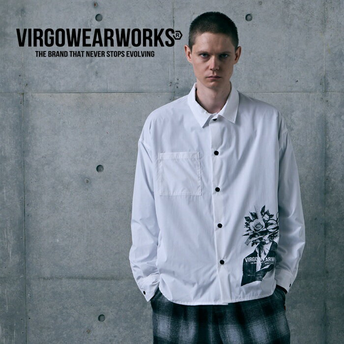 樂天商城 - VIRGOwearworks (ヴァルゴウェアワークス) COLLISION SHIRT【シャツ 長袖】【VG-SH-281】【2026 AUTUMN&WINTER 先行予約】【キャンセル不可】【VIRGOwearworks ヴァルゴウエアワークス バルゴ】