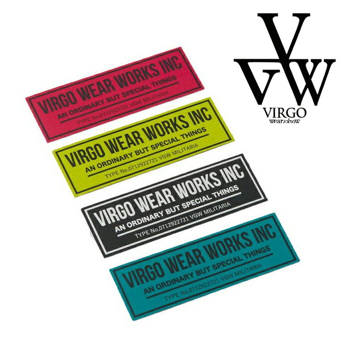 VIRGOwearworks (ヴァルゴウェアワークス) 4p sticker set【ステッカーセット】【VG-GD-773】【2024 SPRING&EARLY SUMMER 新作】【VIRGOwearworks ヴァルゴウエアワークス バルゴ】