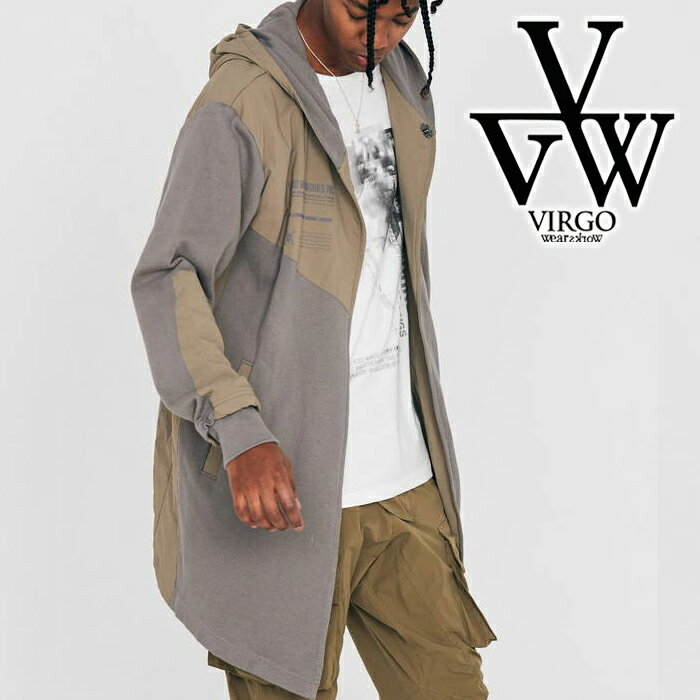 VIRGOwearworks (ヴァルゴウェアワークス) Dsk switching cordigan【コーディガン コート】【VG-JKT-375】【2024 SPRING&EARLY SUMMER】【お取り寄せ商品 キャンセル不可】【VIRGOwearworks ヴァルゴウエアワークス バルゴ】