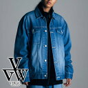 VIRGOwearworks (ヴァルゴウェアワークス) VGW Type-2 wide denim Jacket (VIRGOwearworks×女神織DENIMES)【デニムジャケット】【VG-JKT-377】【2024 AUTUMN&WINTER】【お取り寄せ商品 キャンセル不可】【VIRGOwearworks ヴァルゴウエアワークス バルゴ】