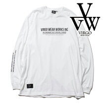 VIRGOwearworks (ヴァルゴウェアワークス)  Vg logo L/S【Tシャツ 長袖 ロンT】【VG-LSPT-95】【2024 SPRING&EARLY SUMMER 新作】【VIRGOwearworks ヴァルゴウエアワークス バルゴ】 