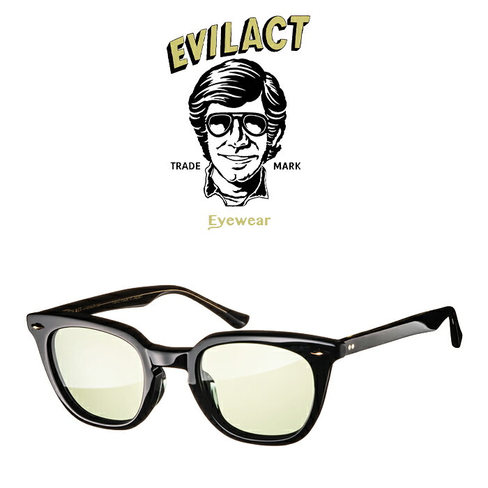 EVILACT EYEWEAR MERKEL マーケル 完売品 EVILACT MERKEL イーブルアクト マーケル 完売品 ブラック - メルカリ