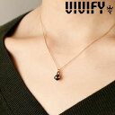 VIVIFY(ヴィヴィファイ)(ビビファイ)Simple Stone Necklace/k10【VIVIFY ネックレス】【VFNL-002gcn】【レディース...