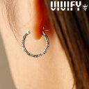 VIVIFY(ヴィヴィファイ)(ビビファイ)K18goldpost SideArabesque HoopPierce【VIVIFY ピアス】【VFP-261】【...