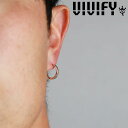 VIVIFY(ヴィヴィファイ)(ビビファイ)K18goldpost SquareLine Hoop Pierce(S)【VIVIFY ピアス】【VFP-251】...
