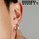 VIVIFY(ヴィヴィファイ)(ビビファイ)K18goldpost SquareLine Hoop Pierce【VIVIFY ピアス】【VFP-252】【オー...