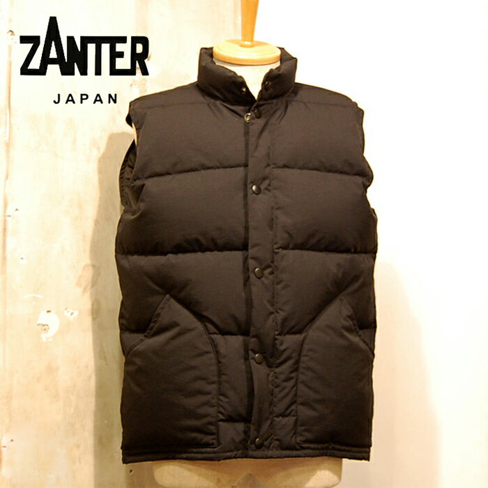 ZANTER JAPAN　ザンター 6712　DOWN VEST【ダウンベスト】【キャンセル不可】