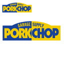PORKCHOP GARAGE SUPPLY (ポークチョップ ガレージサプライ) PORKCHOP BLOCK STICKER【ステッカー シール】【インター...