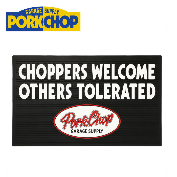 PORKCHOP GARAGE SUPPLY (ポークチョップ ガレージサプライ) WELCOME RUBBER MAT【ラバーマット】【イ..