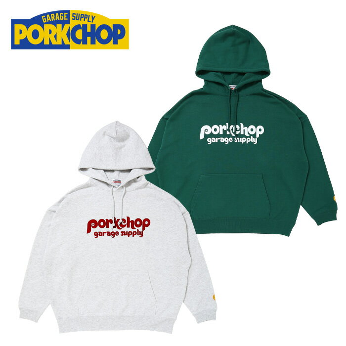 PORKCHOP GARAGE SUPPLY (ポークチョップ ガレージサプライ) WHEEL LOGO HOODIE 【プルオーバーパーカ..