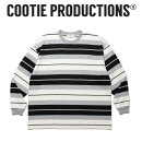 COOTIE (ƥ) Panel Border L/S Tee ڥ ... 