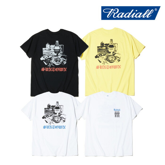 RADIALL ǥ SUNTOWN - CREW NECK T-SHIRT ... 