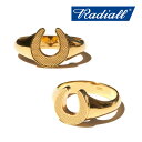 RADIALL ラディアル HORSESHOE - PINKY RING (18K) 【ピンキーリング】【2022 AUTUMN WINTER COLLECTON】【RAD-JWL037-02】【インタープレイ INTERPLAY】