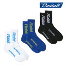 RADIALL ラディアル TRUCKS - 1PAC SOX MID / DRALON 【ソックス】【2024 SPRING&SUMMER COLLECTION】【RAD-PAC057】【インタープレイ INTERPLAY】