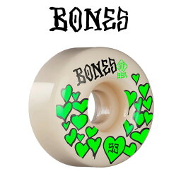 BONESWHEELS(ボーンズウィール) STF LOVE V4 WIDE 53mm 99A 【ボーンズ スケートボード スケボー パーツ ウィール】