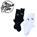 SURFSKATECAMP (T[tXP[gLv) BLACK SOX \bNX C SOCKS SOX