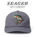 SEAGER(シーガー)Steelie Snapback (Slate Grey)【キャップ 帽子】【シーガー キャップ】【定番 人気 シンプル アウトドア サーフィン スケートボード カリフォルニア】【インタープレイ INTERPLAY】(4)
