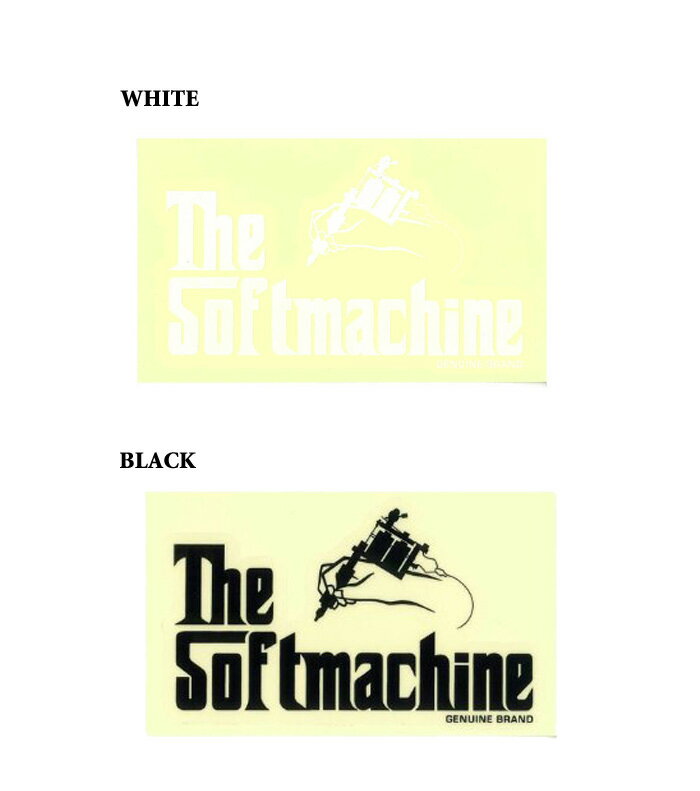 SOFTMACHINE (ソフトマシーン) GOD STICKER【即発送可能】【ステッカー】【TATTOO】 2