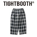 TIGHTBOOTH PRODUCTION (タイトブース プロダクション) PLAID FLANNEL BAGGY SLACKS 