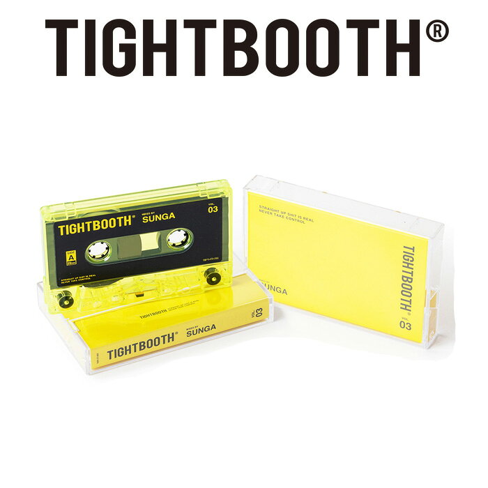 TIGHTBOOTH PRODUCTION (タイトブース プロダクション) TIGHTBOOTH MIX VOL.3 【ミックスカセットテープ】【TIGHTBOOTH PRODUCTION タイトブースプロダクション TBPR インタープレイ INTERPLAY】【SS23-A20】
