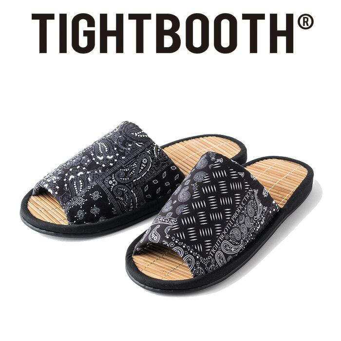 TIGHTBOOTH PRODUCTION (タイトブース プロダクション) PAISLEY ROOM SANDAL 【ルーム サンダル】【TIGHTBOOTH PRODUCTION タイトブースプロダクション TBPR インタープレイ INTERPLAY】【SU23-A07】のサムネイル