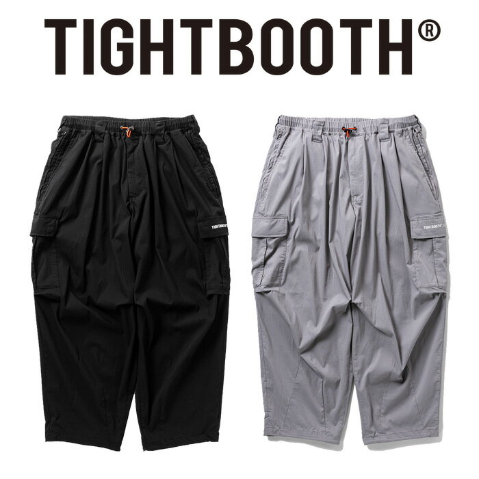 TIGHTBOOTH PRODUCTION (タイトブース プロダクション)SEERSUCKER CARGO BALLOON PANTS 【バルーン パンツ】【SU25-B06】【TIGHTBOOTH PRODUCTION タイトブースプロダクション TBPR インタープレイ INTERPLAY】