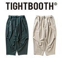 TIGHTBOOTH PRODUCTION (タイトブース プロダクション) TRO BALLOON PANTS 【バルーン パンツ】【SU25-B09】【TIGHTBOOTH PRODUCTION タイトブースプロダクション TBPR インタープレイ INTERPLAY】