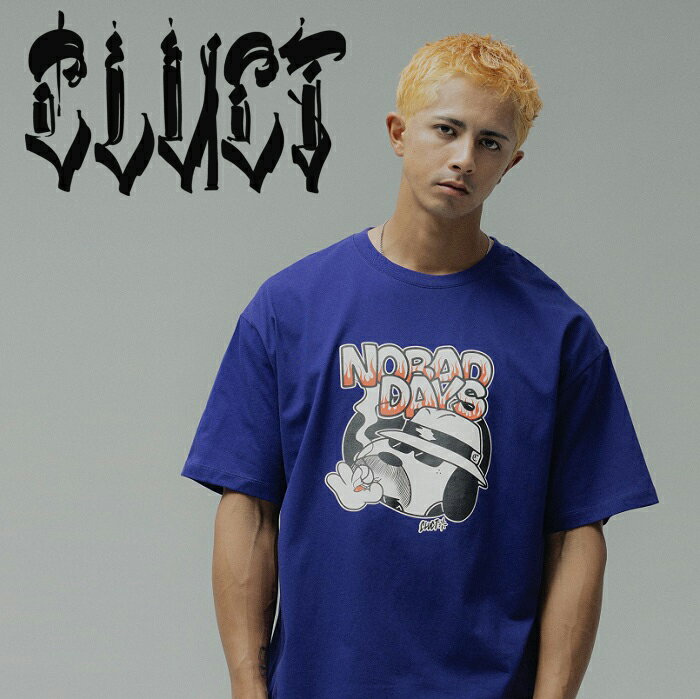 CLUCT (クラクト)NO BAD DAYS[S/S W TEE]【ワイドTシャツ】【#05229】【2026SPRING先行予約】【予約商品 キャンセル不可】