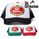 SOFTMACHINE (ソフトマシーン)POMODORO CAP (MESH CAP)【メッシュキャップ 帽子】【ブラック グリーン レッド タトゥー】【2025 SUMMER VACATION COLLECTION 先行予約】【キャンセル不可】