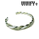 VIVIFY(ヴィヴィファイ)Twist & Press Bangle(Silver x Brass)【職人の完全手作業による逸品】【vivify バングル】【...