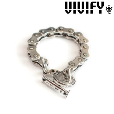 VIVIFY(ヴィヴィファイ）MotorCycleChain Bracelet【2017 2nd EXHIBITION 先行予約】【送料無料】【キャンセル不可】【職人の完全手作業による逸品】【VIVIFY バングル】【VFB-136】