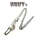 VIVIFY(ヴィヴィファイ)VIVIFY Coin Clasp Chain【オーダーメイド 受注生産】【キャンセル不可】【ネックレス】【VFC-015】