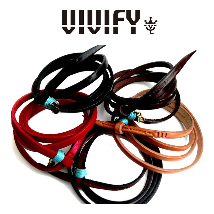 楽天InterplayVIVIFY（ヴィヴィファイ）Tokyo Tominzoku Long Leather Cord【予約商品】【キャンセル不可】【VIVIFY ブレスレット】【VFO-085】