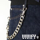 VIVIFY(ヴィヴィファイ）Hallmarks SwivelHook BrassMix FlatLink WalletChain / DoubleSwivelHook【キャンセル不可】【送料無料】【職人の完全手作業による逸品】【VIVIFY ウォレットチェーン】【VFO-095】