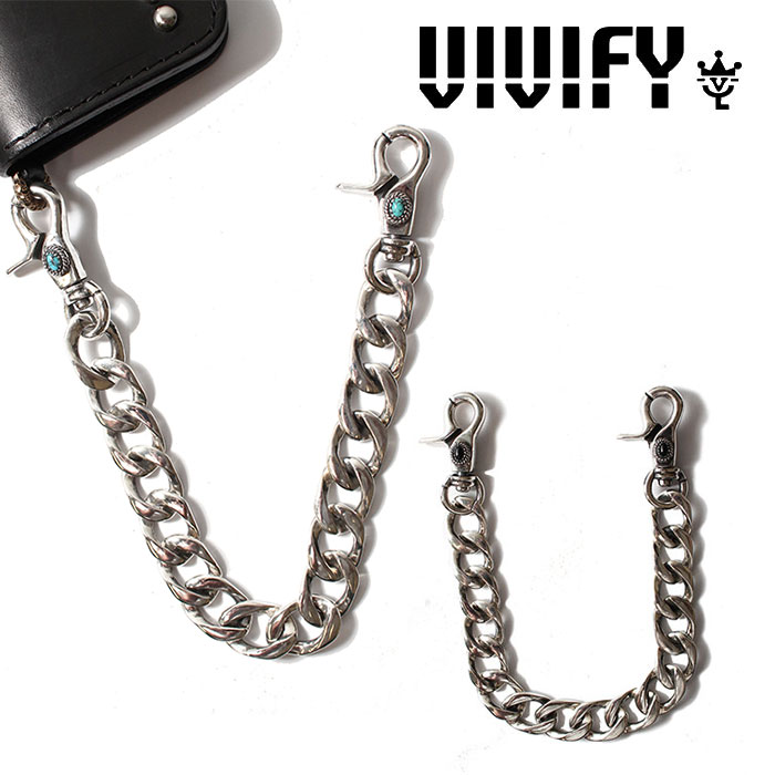 VIVIFY(ヴィヴィファイ）NativeStyle SwivelHook FlatLink WalletChain / DoubleSwivelHook