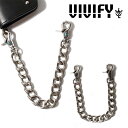 VIVIFY(ヴィヴィファイ）NativeStyle SwivelHook FlatLink WalletChain / DoubleSwivelHook【キャンセル不可】【送料無料】【職人の完全手作業による逸品】【VIVIFY ウォレットチェーン】【VFO-097】