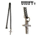 VIVIFY(ヴィヴィファイ)Paisley Small Cross Necklace/Tokyo-Tominzoku【オーダーメイド受注生産】【キャンセル不可...