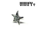 ビビファイ ピアス メンズ VIVIFY(ヴィヴィファイ）Star Pierce【オーダーメイド受注生産】【キャンセル不可】【VIVIFY ピアス】【シルバー ゴールド】【VFP-077】