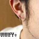 VIVIFY(ヴィヴィファイ)k18Gold Hammered Hoop Pierce(S)【オーダーメイド受注生産】【キャンセル不可】【VIVIFY フープピ...