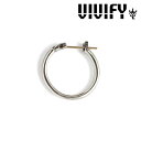 ビビファイ ピアス メンズ VIVIFY(ヴィヴィファイ）k18goldpost Hoop Pierce【オーダーメイド受注生産】【キャンセル不可】【VIVIFY フープピアス】【シルバー ゴールド】【VFP-113】