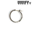 VIVIFY(ヴィヴィファイ)k18goldpost Hammered Hoop Pierce【オーダーメイド受注生産】【キャンセル不可】【VIVIFY フープ...