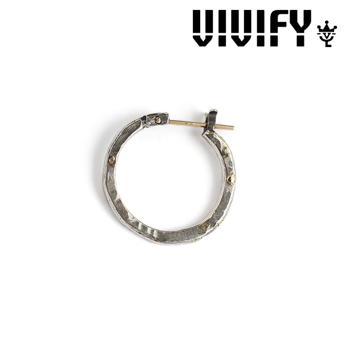 VIVIFY(BBt@Cjk18goldpost Hammered Hoop Pierce w/goldyI[_[Ch 󒍐YzyLZszyVIVIFY sAXzyVFP-120z