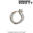 VIVIFY(ヴィヴィファイ)(ビビファイ) K18goldpost Hoop Pierce(M)w/gold【オーダーメイド受注生産】【キャンセル不可】【VI...
